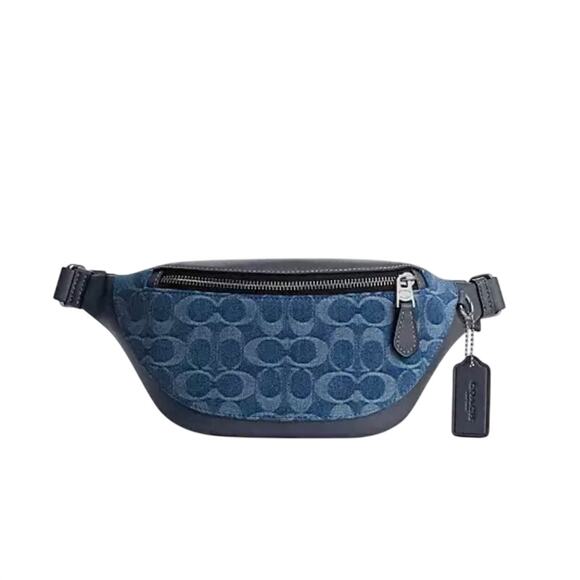 Coach Handbags - Coach Warren Denim Belt Bag NWT MSRP $330